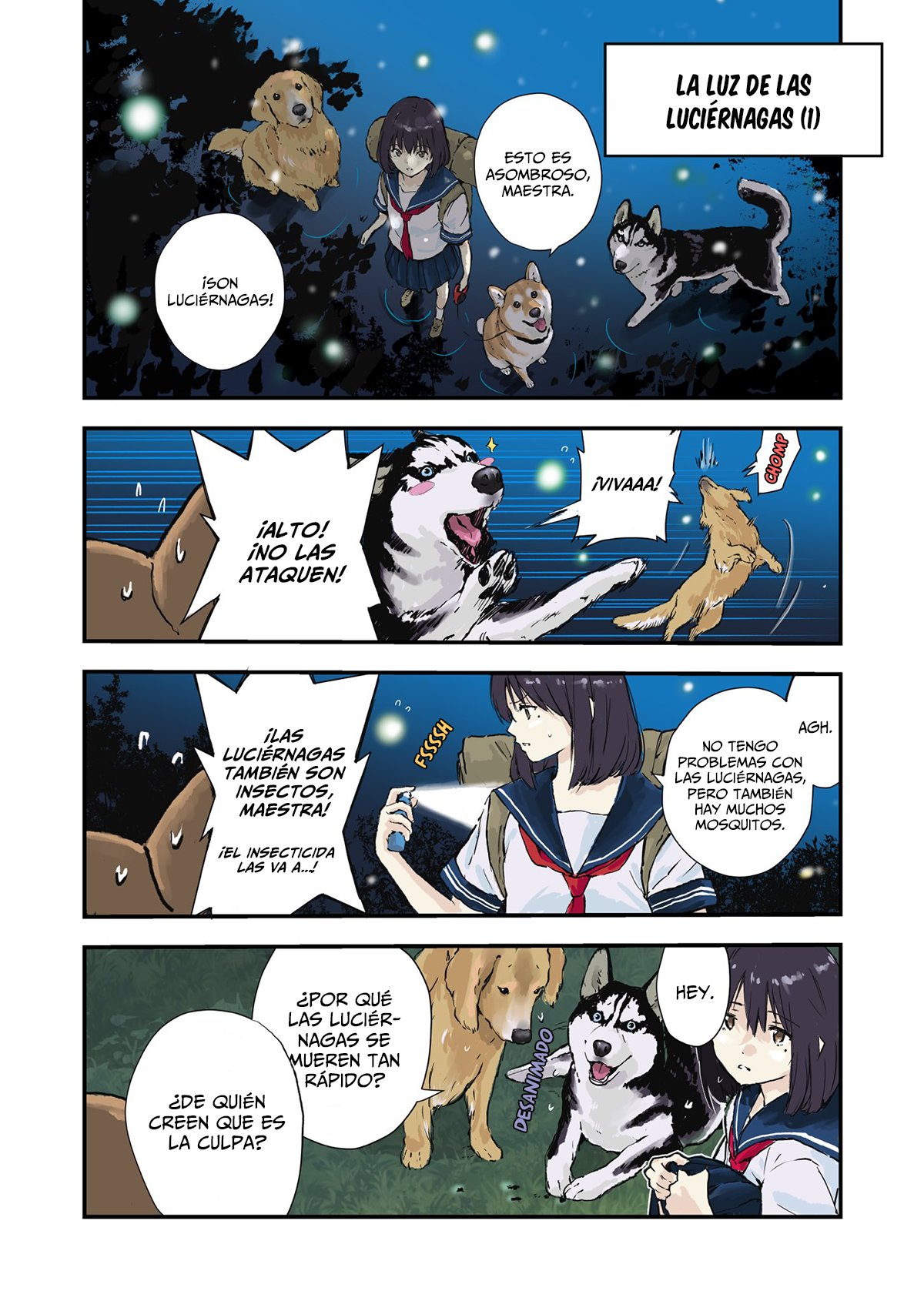 Read Sekai no Owari ni Shiba Inu to ES Manga Online