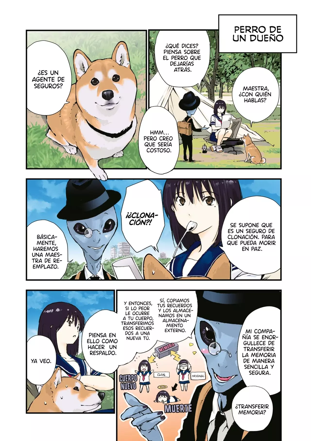 Read Sekai no Owari ni Shiba Inu to ES Manga Online