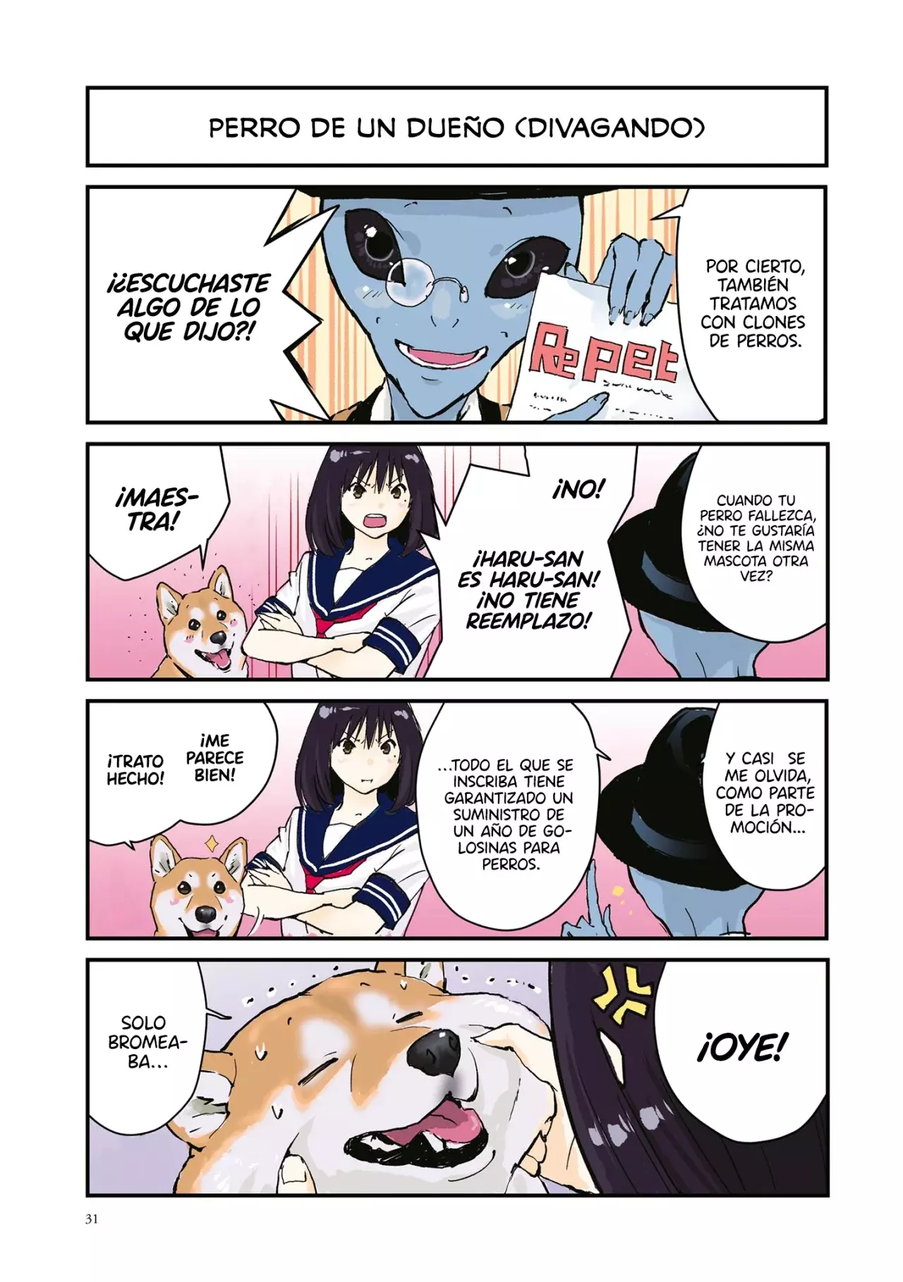 Read Sekai no Owari ni Shiba Inu to ES Manga Online