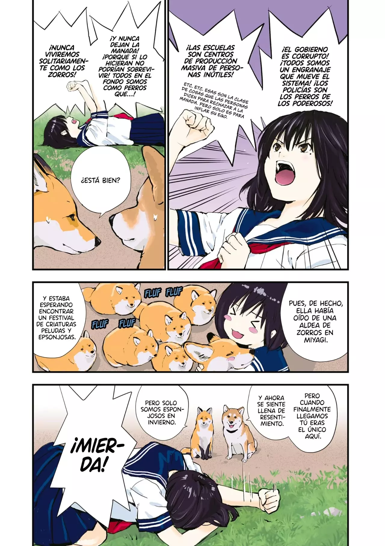 Read Sekai no Owari ni Shiba Inu to ES Manga Online