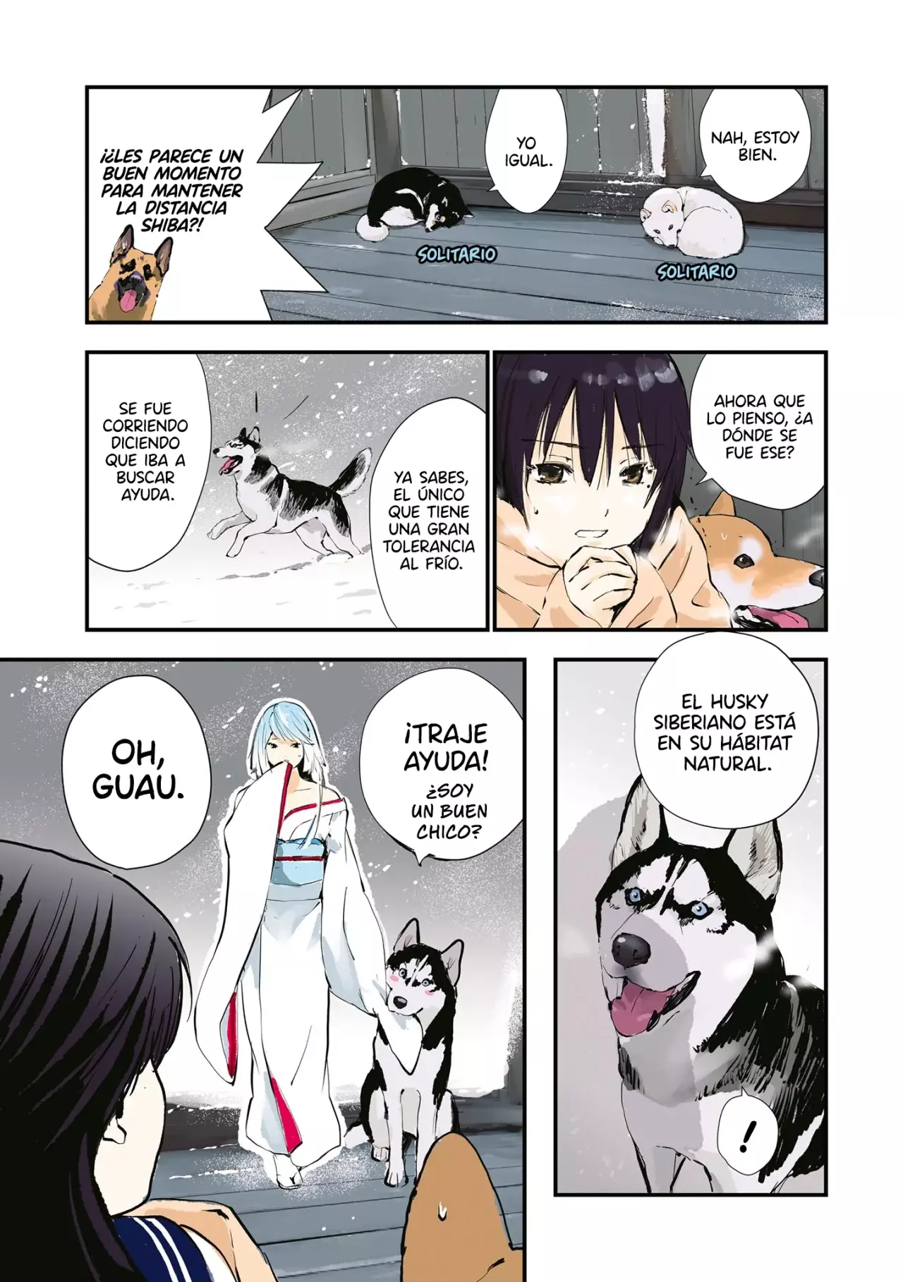 Read Sekai no Owari ni Shiba Inu to ES Manga Online