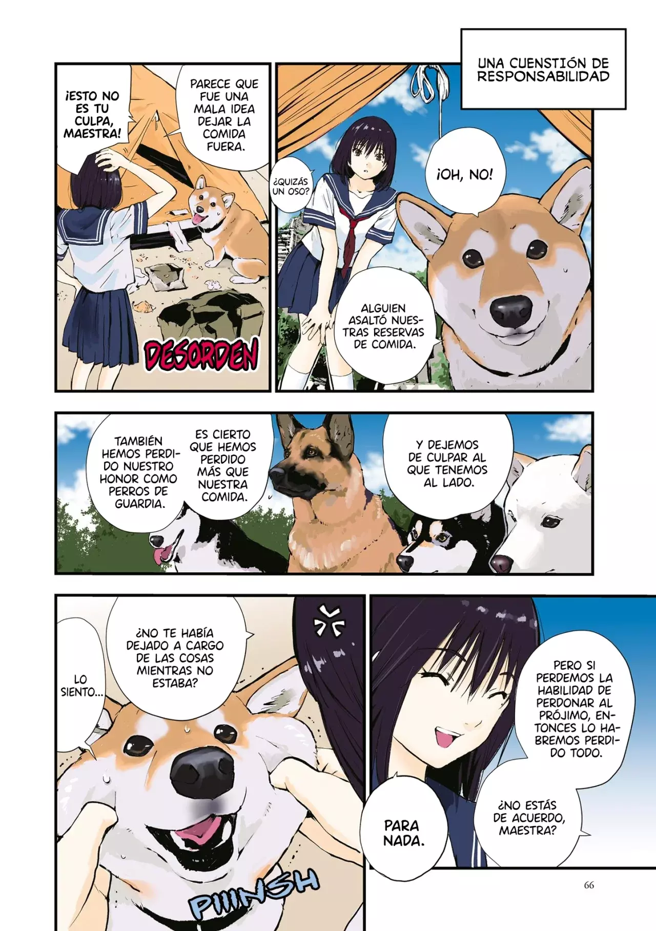 Read Sekai no Owari ni Shiba Inu to ES Manga Online
