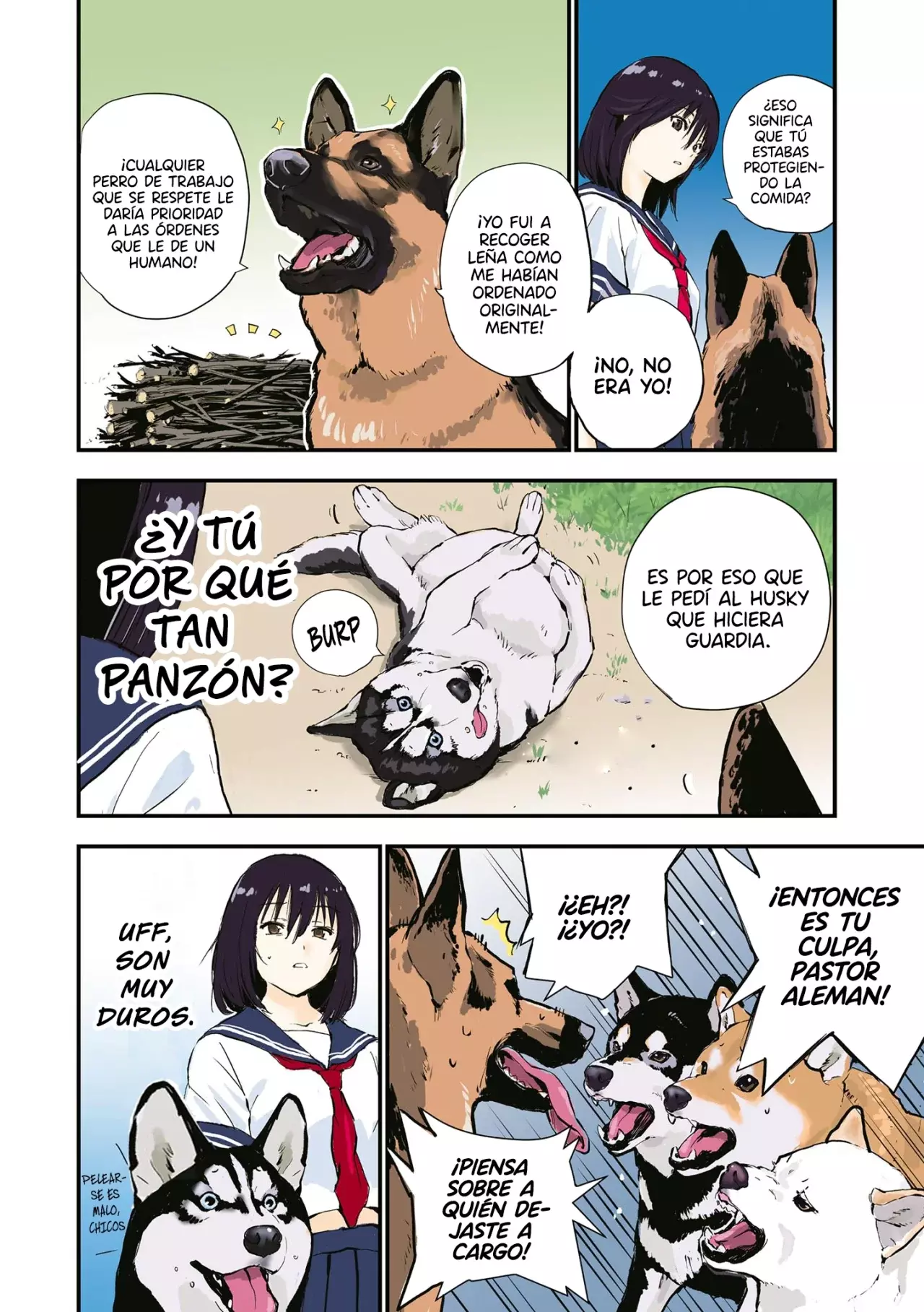 Read Sekai no Owari ni Shiba Inu to ES Manga Online
