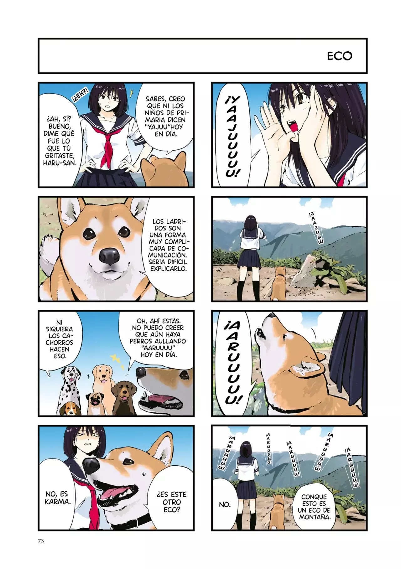 Read Sekai no Owari ni Shiba Inu to ES Manga Online