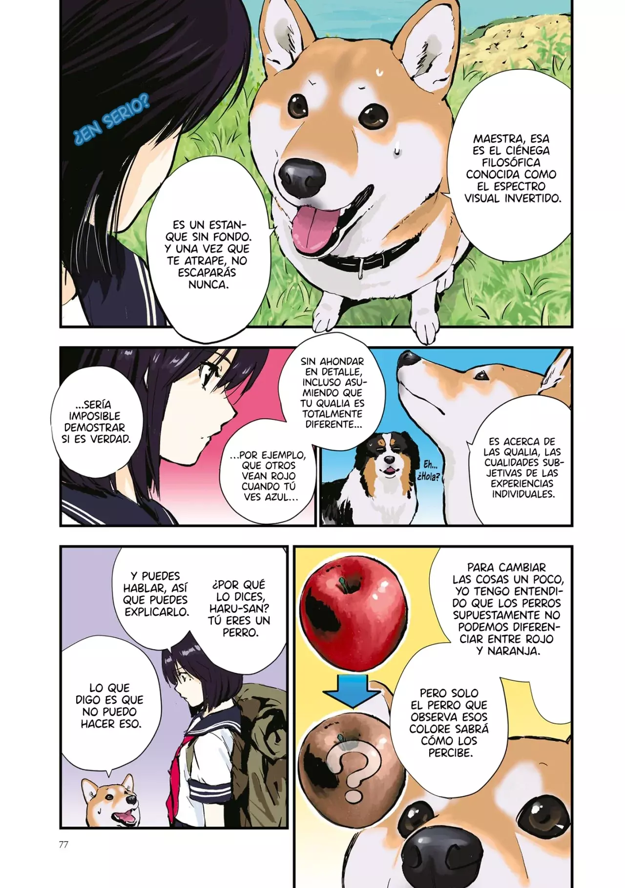 Read Sekai no Owari ni Shiba Inu to ES Manga Online
