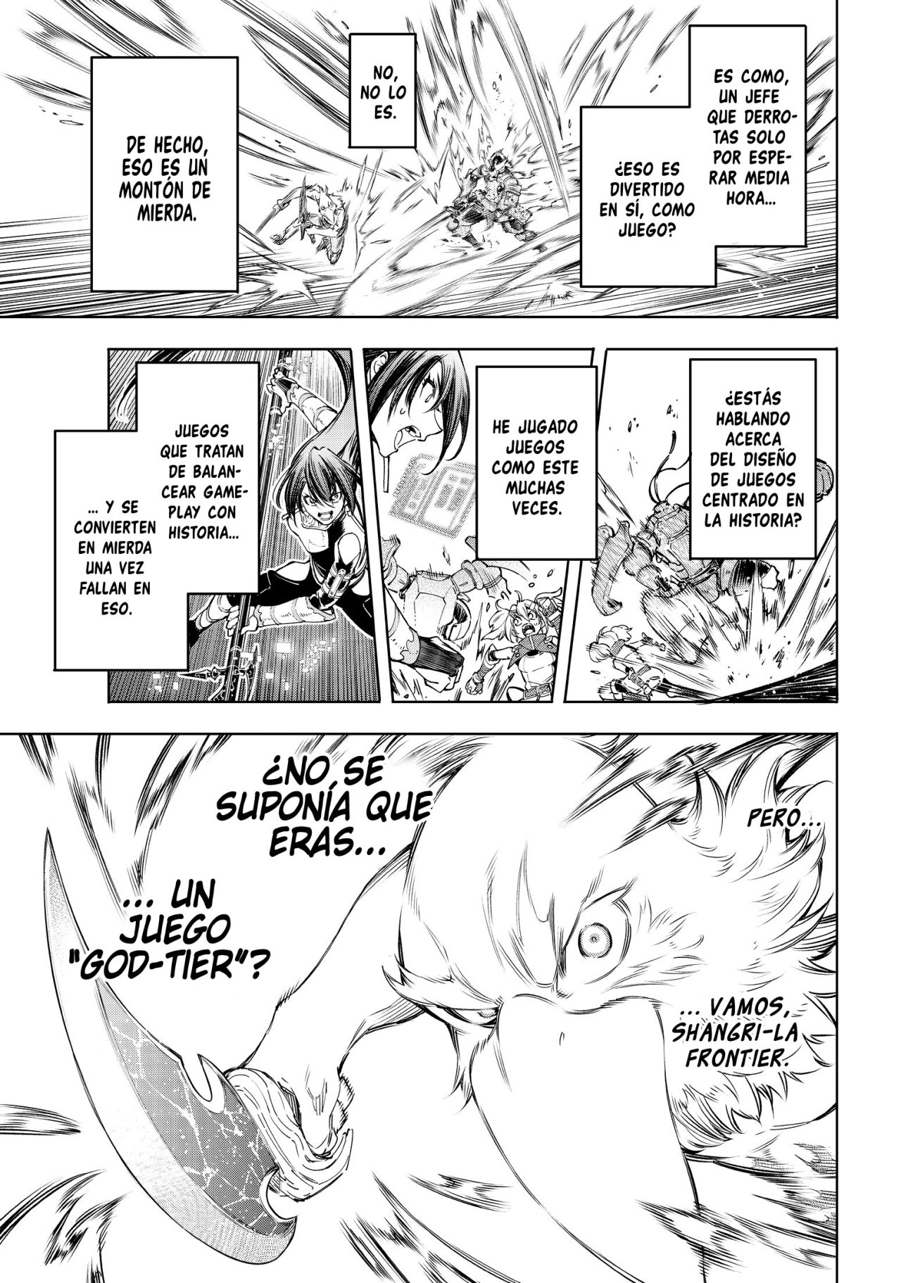 Read Shangri-La Frontier_ Shitty Games Hunter Challenges Godly Game  ES Manga Online