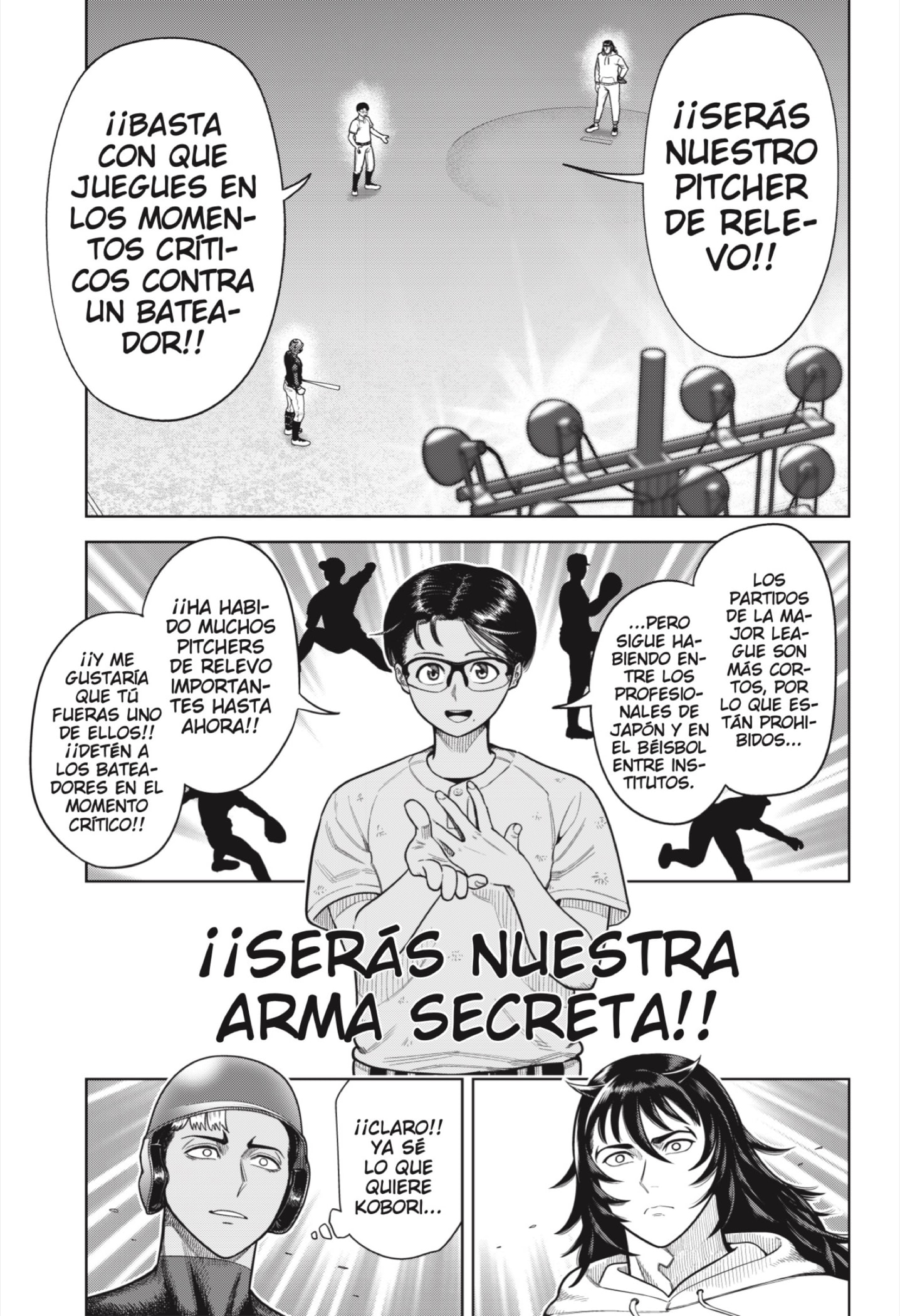 Read Strikeout Pitch ES Manga Online