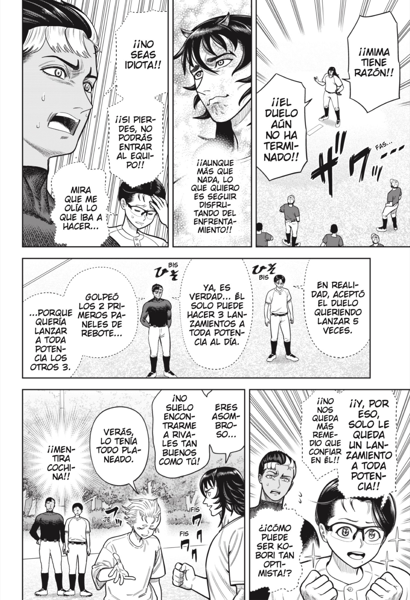 Read Strikeout Pitch ES Manga Online