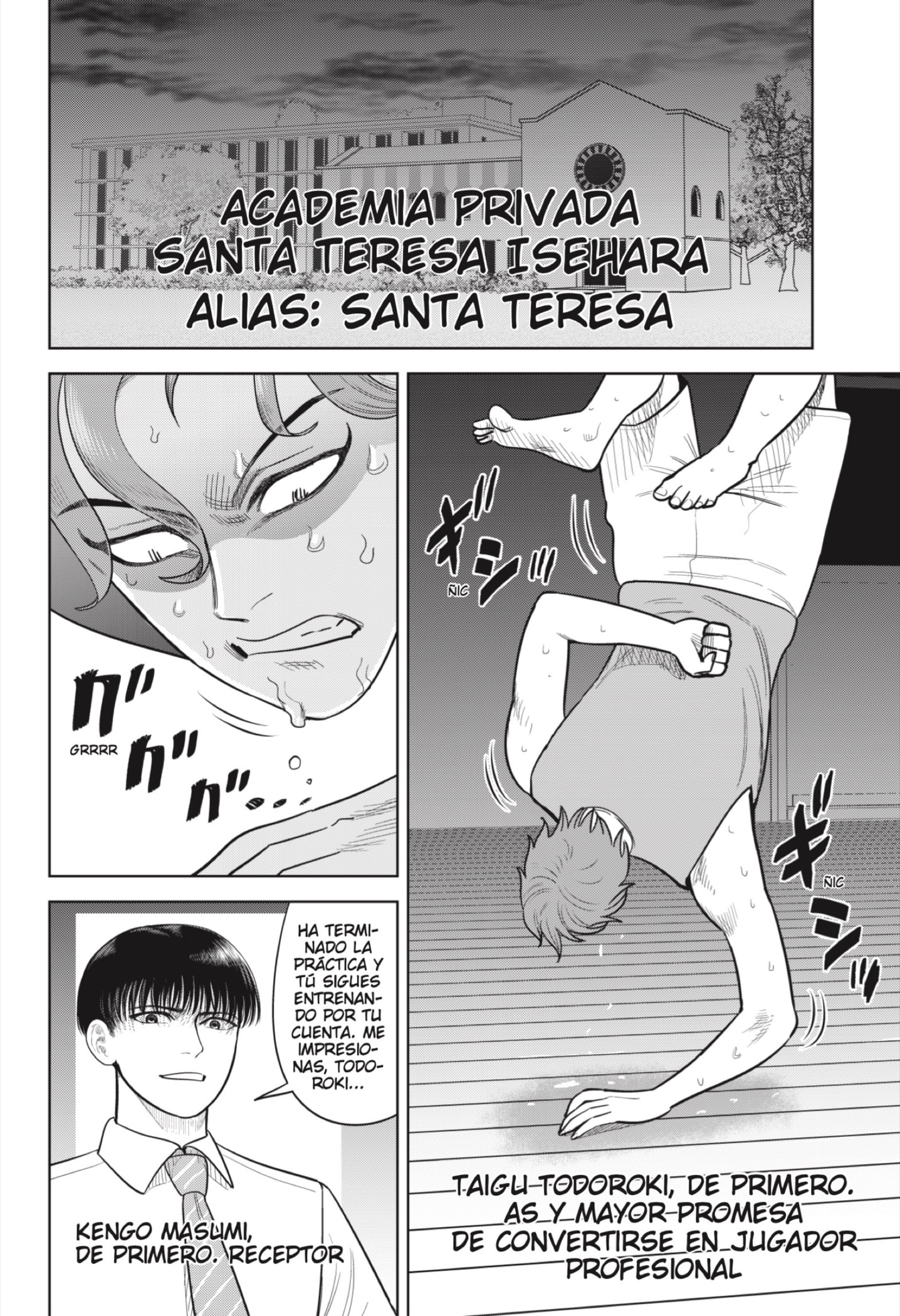 Read Strikeout Pitch ES Manga Online