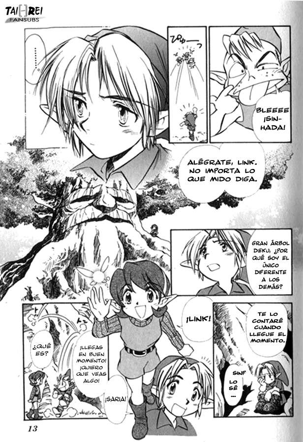 Read The legend of zelda - Ocarina of time ES Manga Online