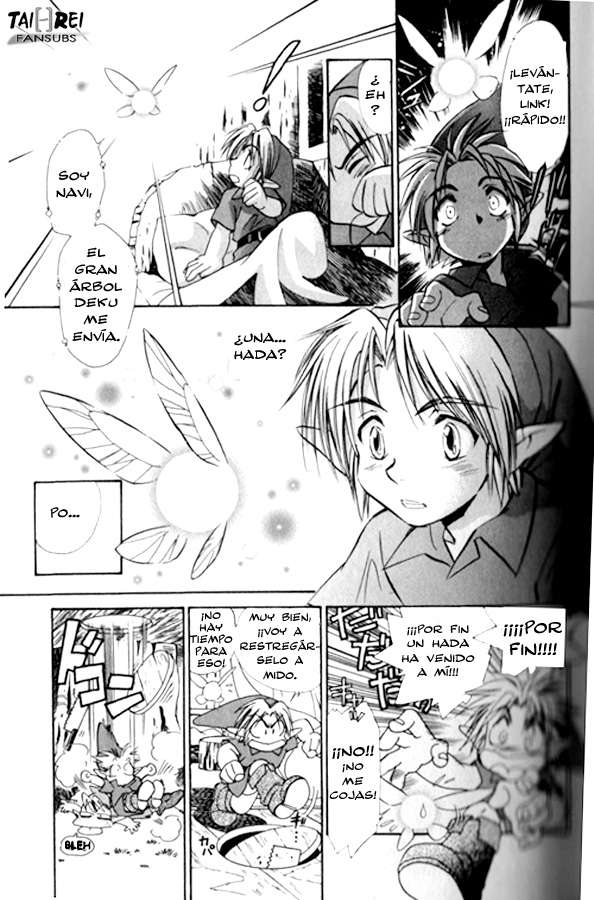 Read The legend of zelda - Ocarina of time ES Manga Online