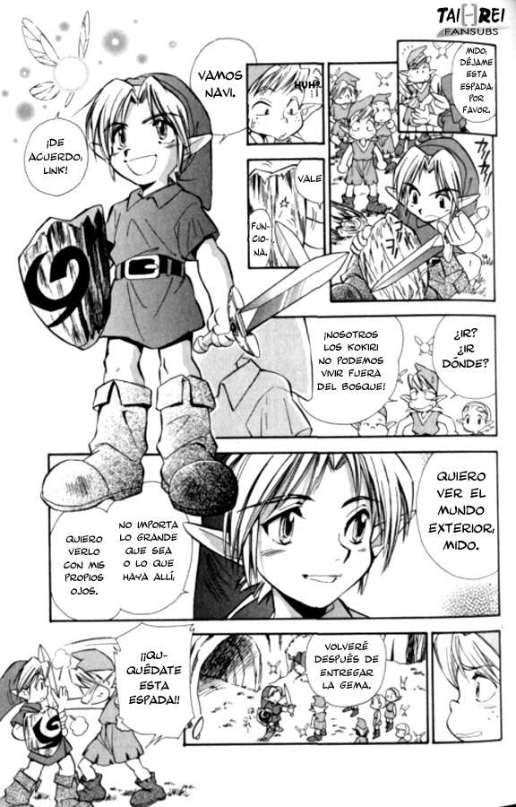 Read The legend of zelda - Ocarina of time ES Manga Online