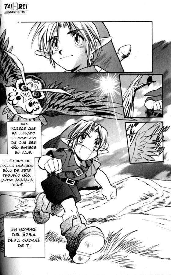 Read The legend of zelda - Ocarina of time ES Manga Online