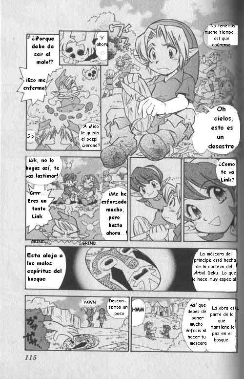 Read The legend of zelda - Ocarina of time ES Manga Online