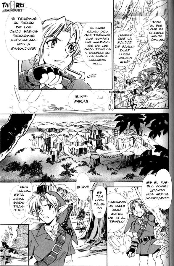 Read The legend of zelda - Ocarina of time ES Manga Online