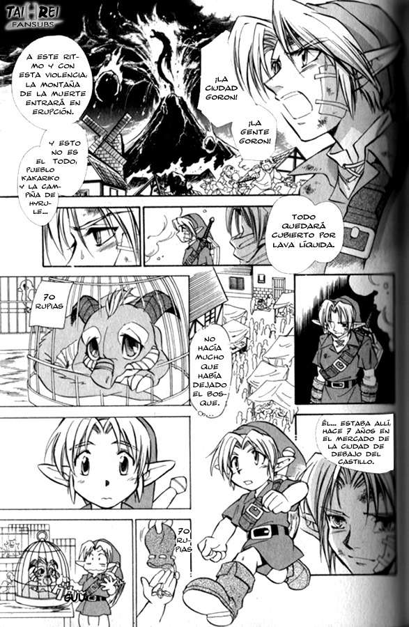 Read The legend of zelda - Ocarina of time ES Manga Online