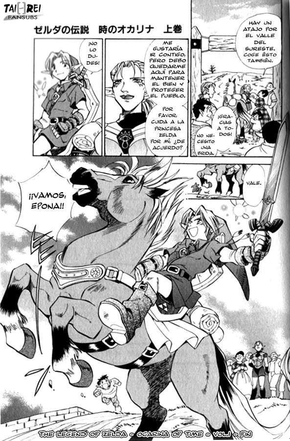 Read The legend of zelda - Ocarina of time ES Manga Online