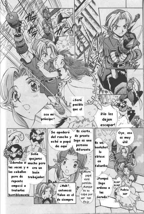 Read The legend of zelda - Ocarina of time ES Manga Online