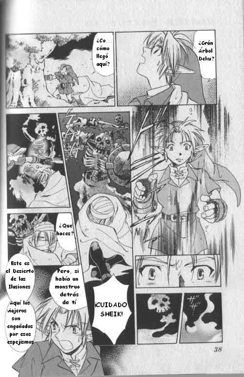 Read The legend of zelda - Ocarina of time ES Manga Online