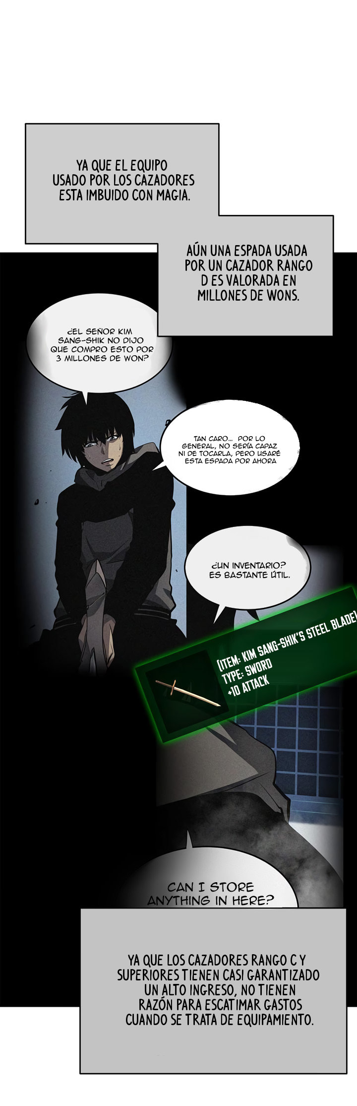 Read solo leveling ES Manga Online