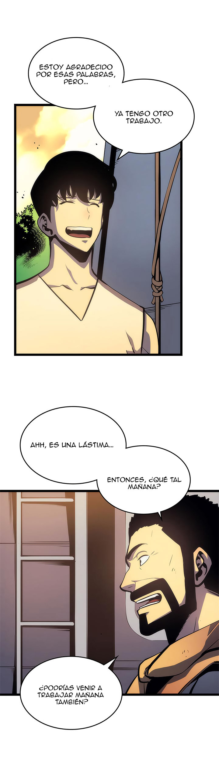 Read solo leveling ES Manga Online