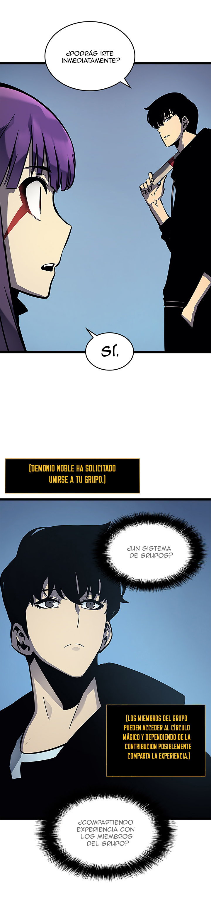 Read solo leveling ES Manga Online