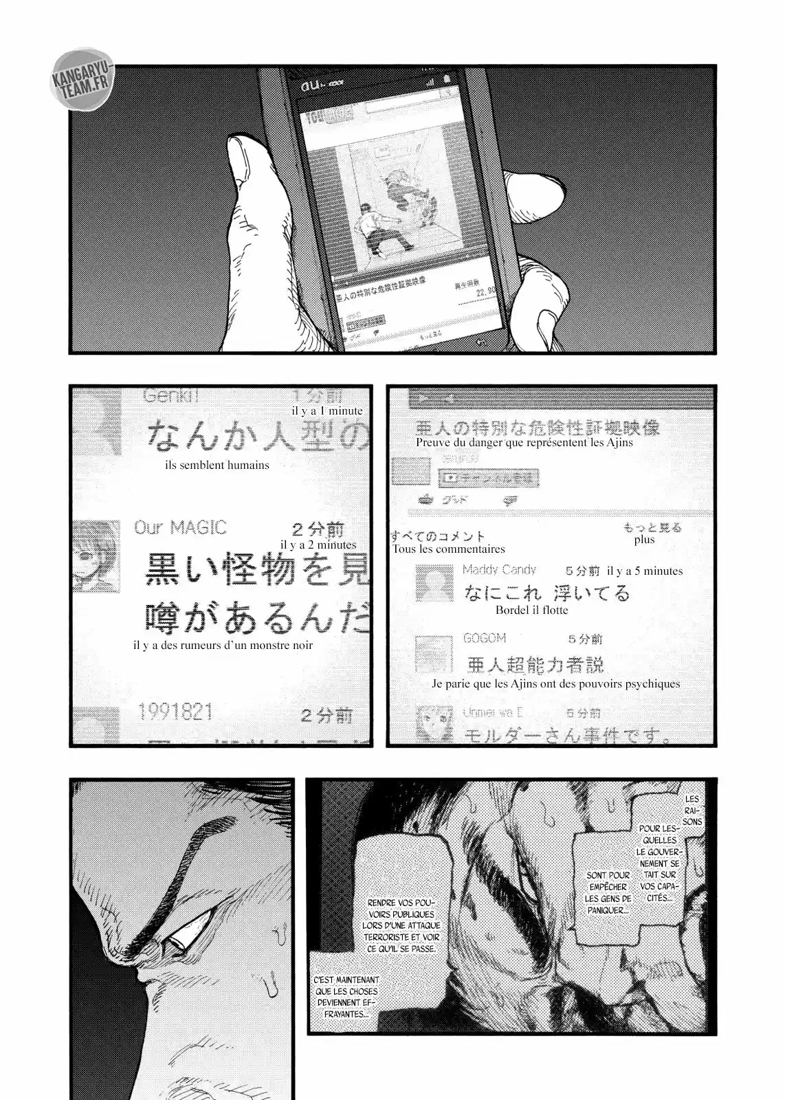 Read Ajin FR Manga Online