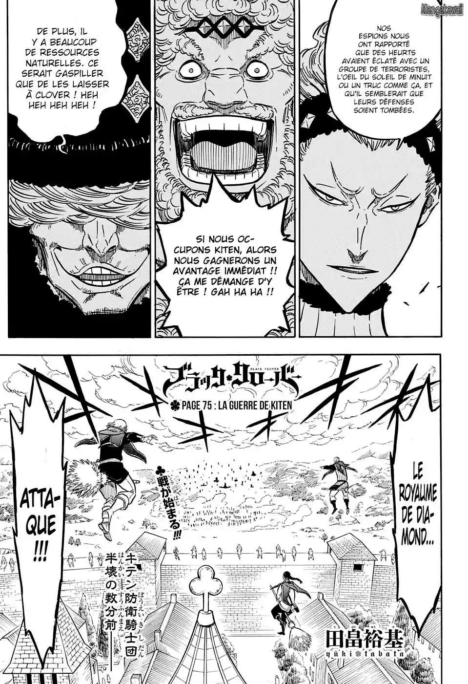 Read Black Clover FR Manga Online