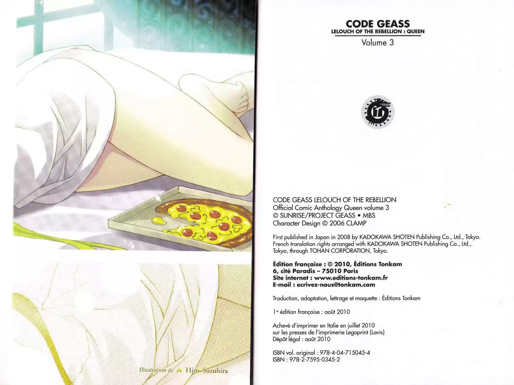 Read Code Geass  Queen For Boys FR Manga Online