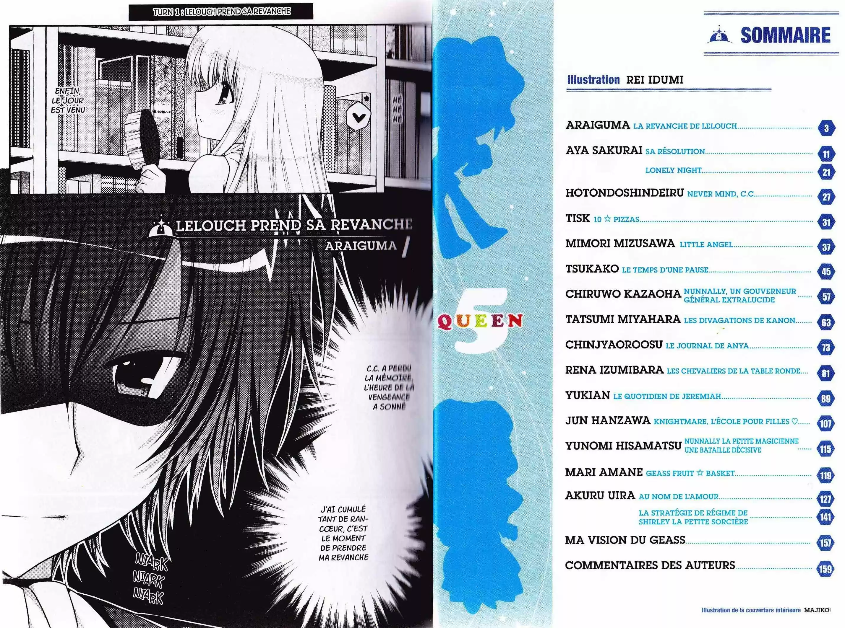 Read Code Geass  Queen For Boys FR Manga Online