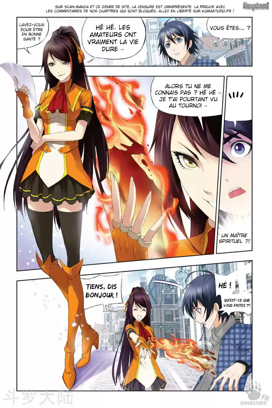 Read Combat Continent - Douluo Dalu FR Manga Online