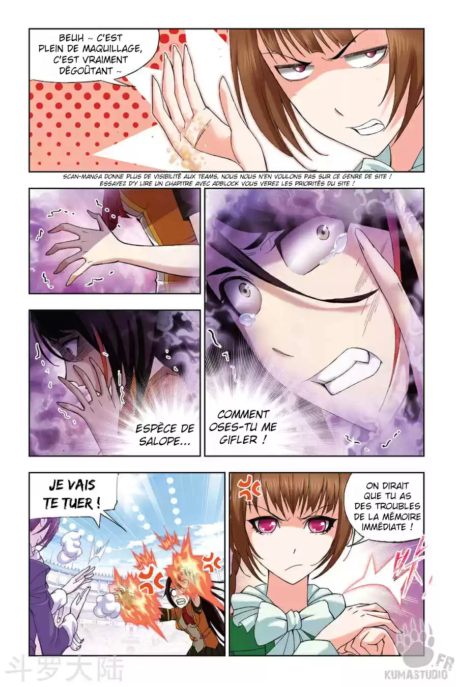 Read Combat Continent - Douluo Dalu FR Manga Online