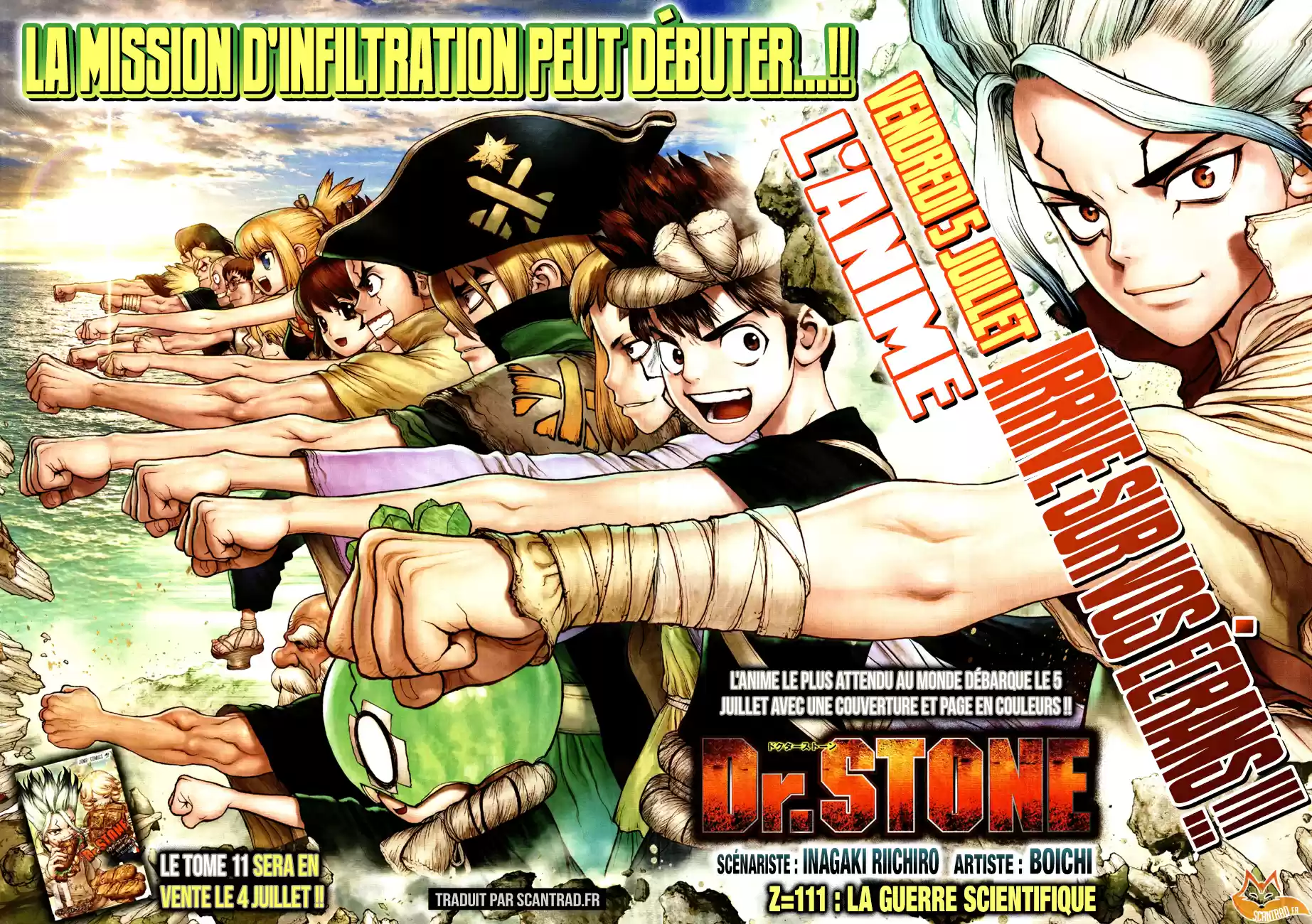 Read Dr. Stone FR Manga Online