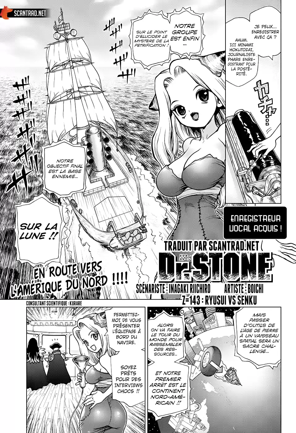 Read Dr. Stone FR Manga Online