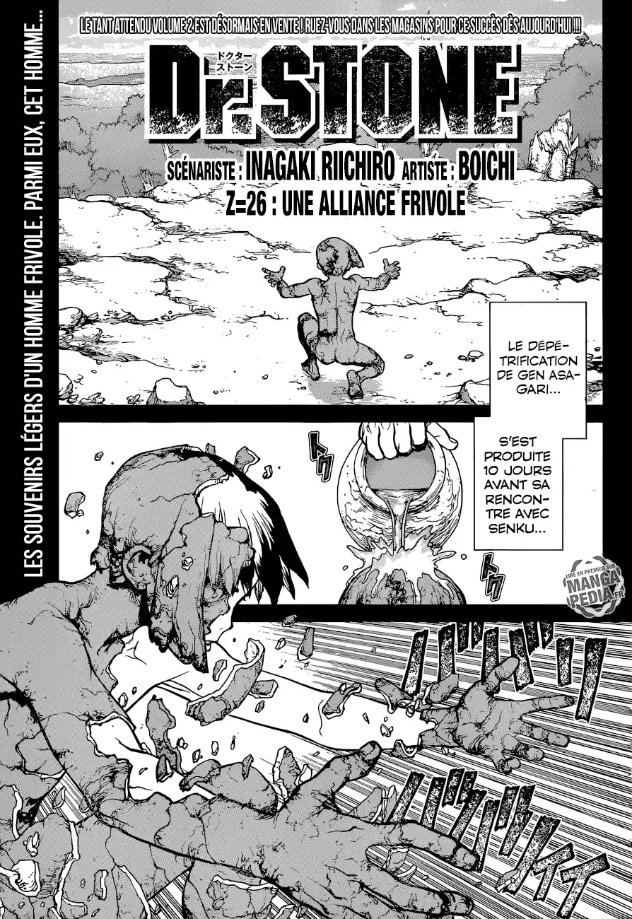 Read Dr. Stone FR Manga Online