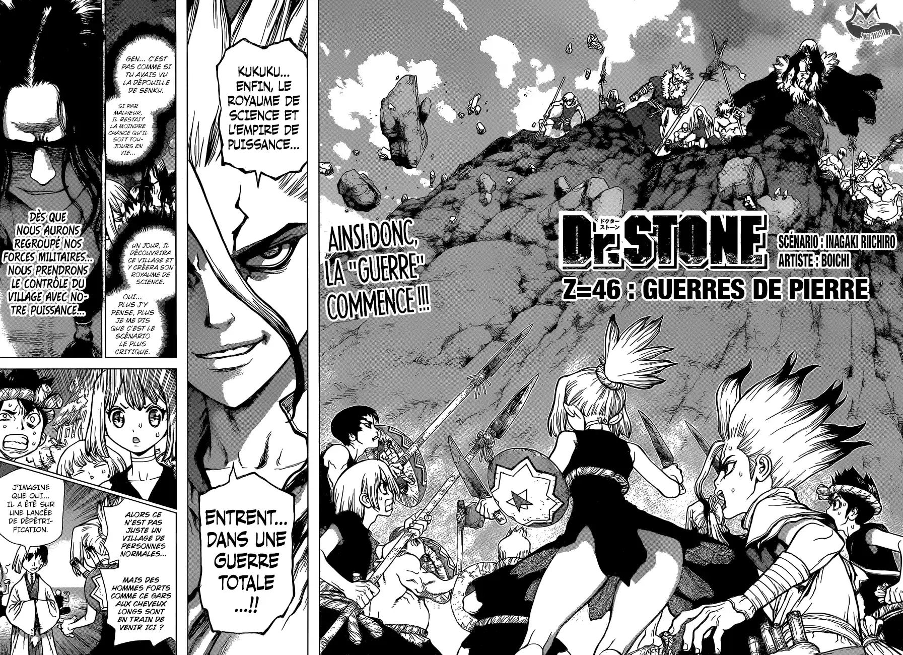 Read Dr. Stone FR Manga Online