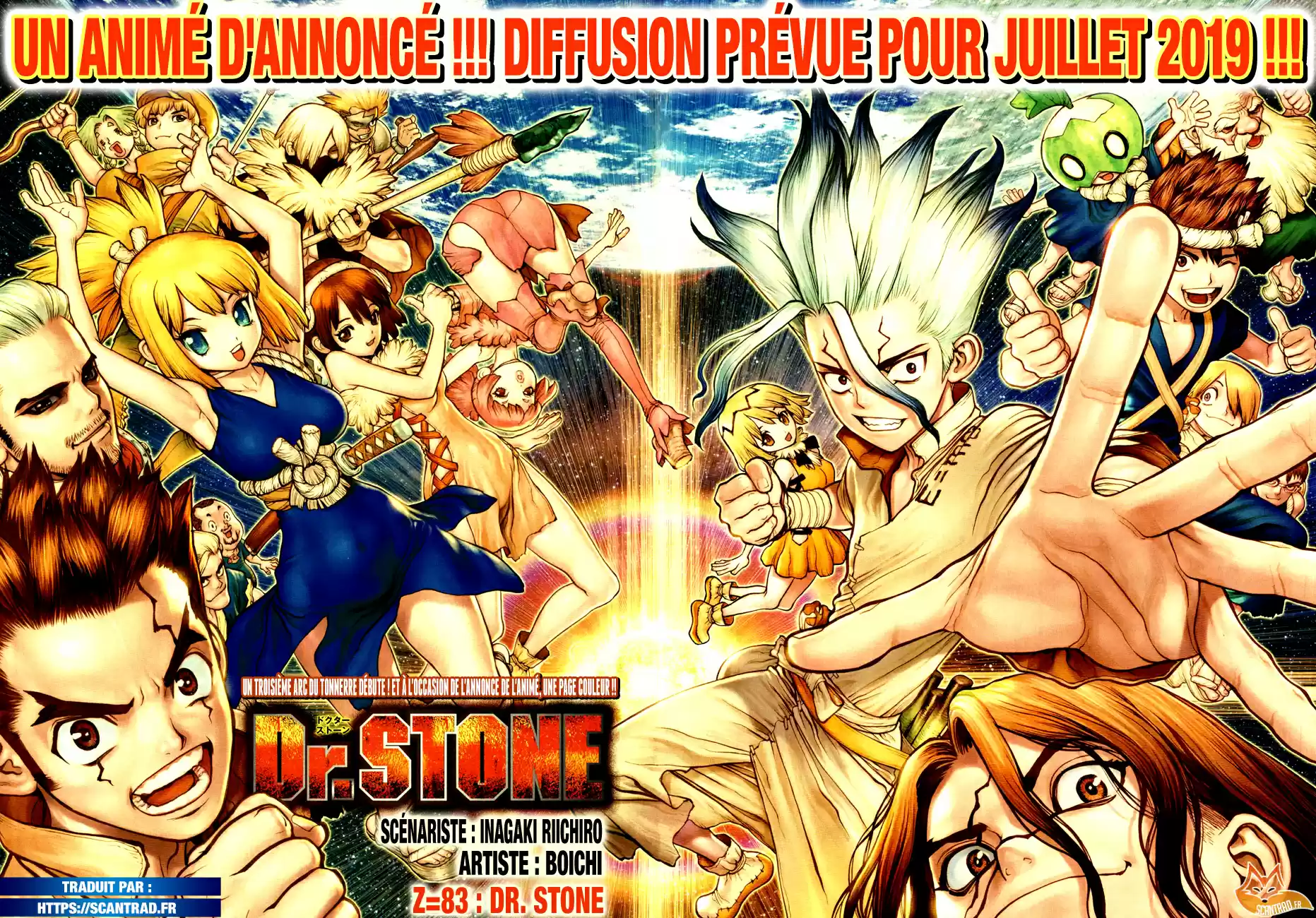 Read Dr. Stone FR Manga Online