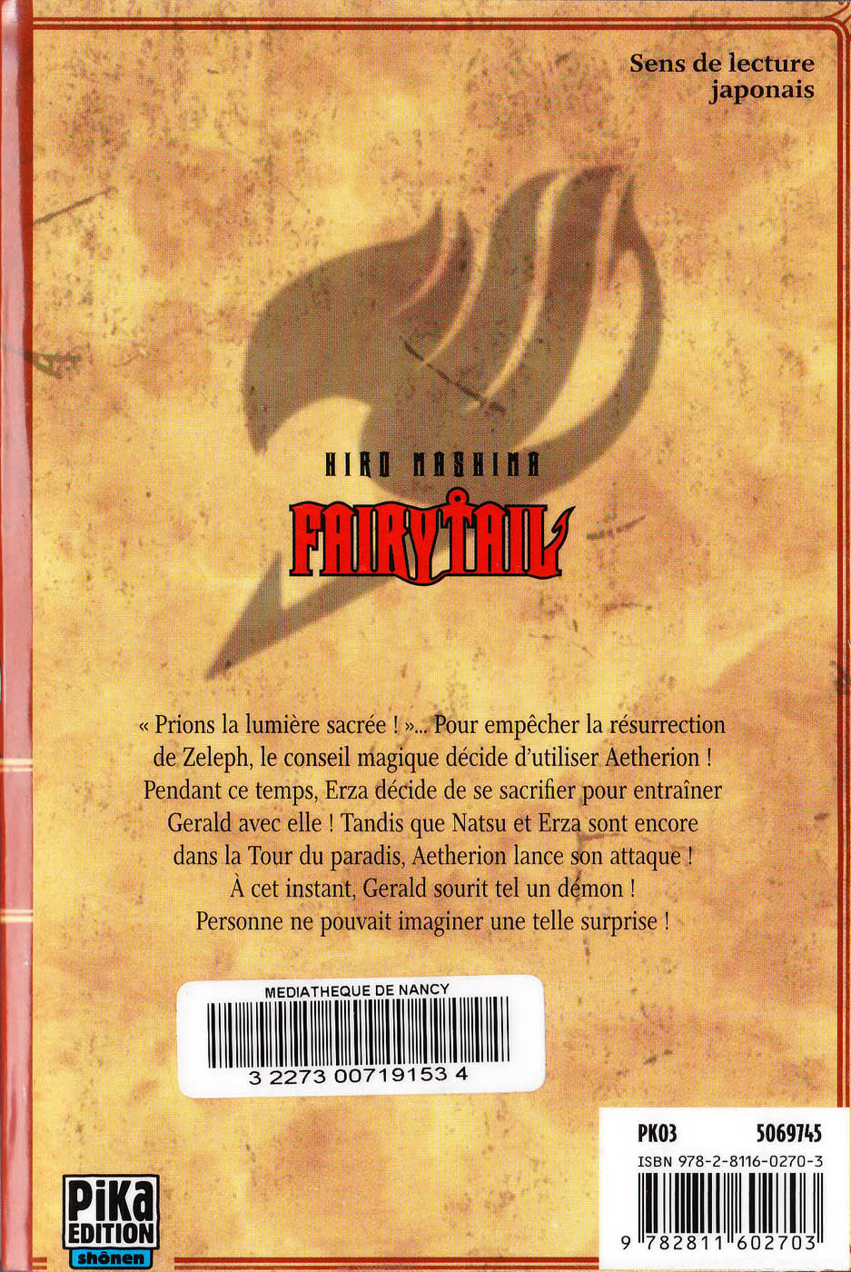 Read Fairy Tail FR Manga Online