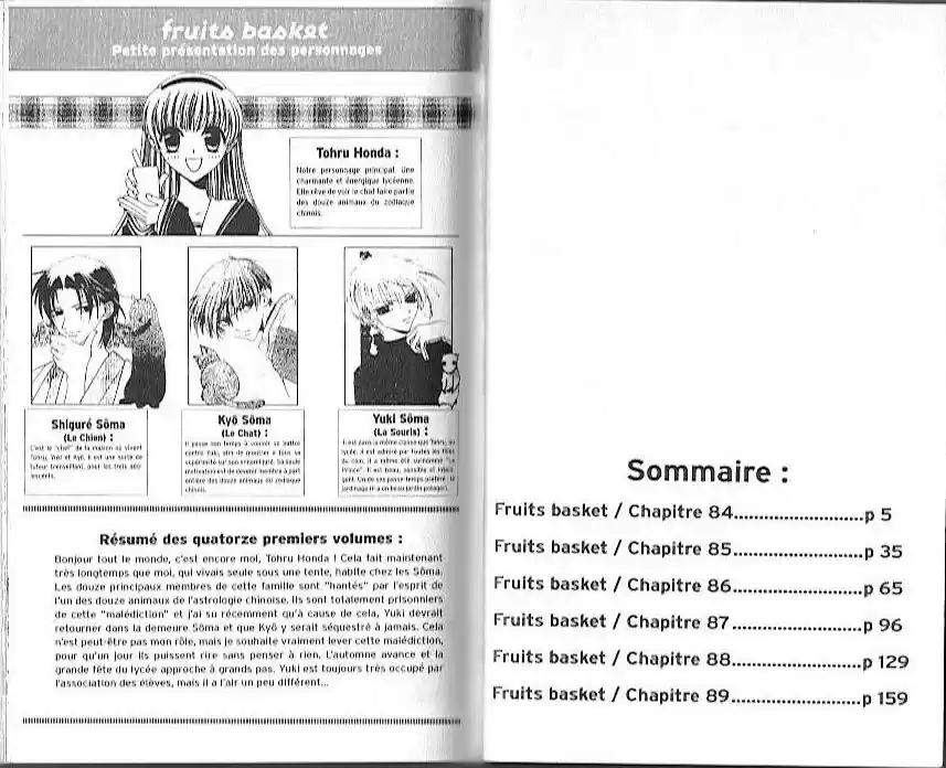 Read Fruits Basket FR Manga Online