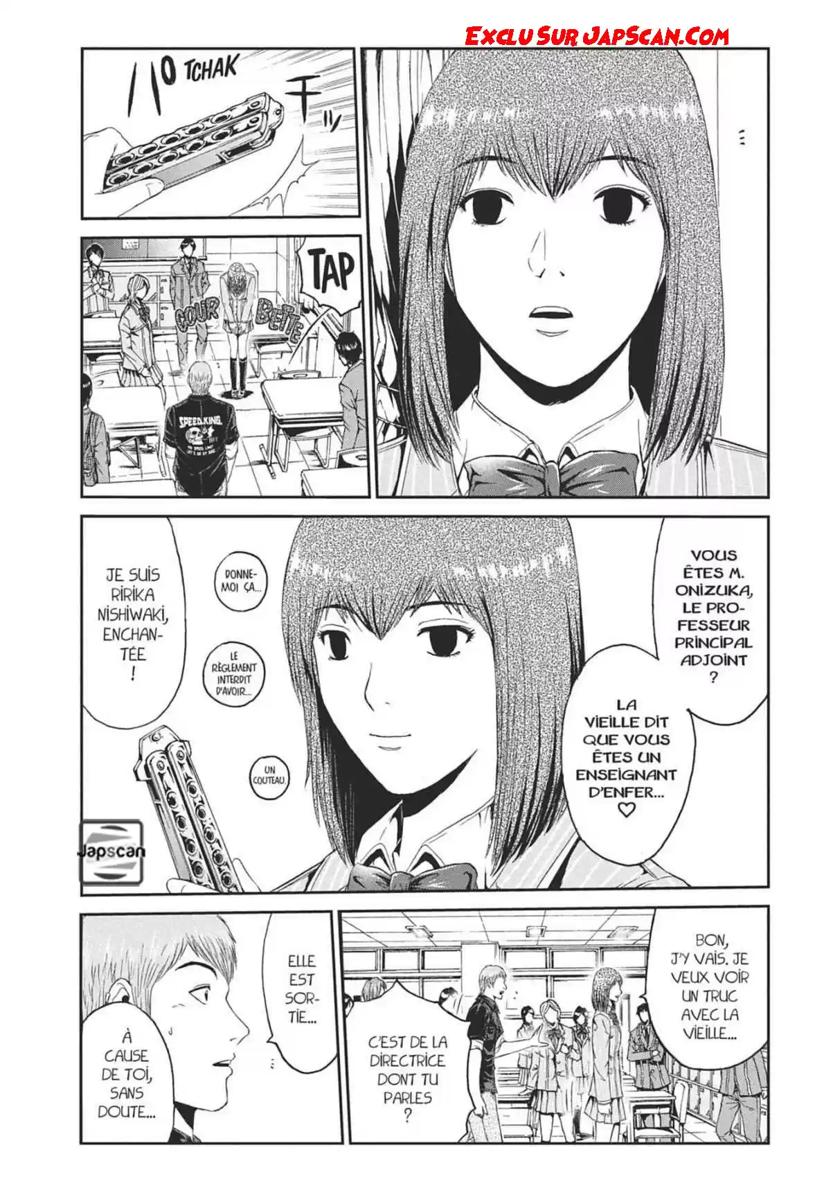 Read GTO Paradise Lost FR Manga Online