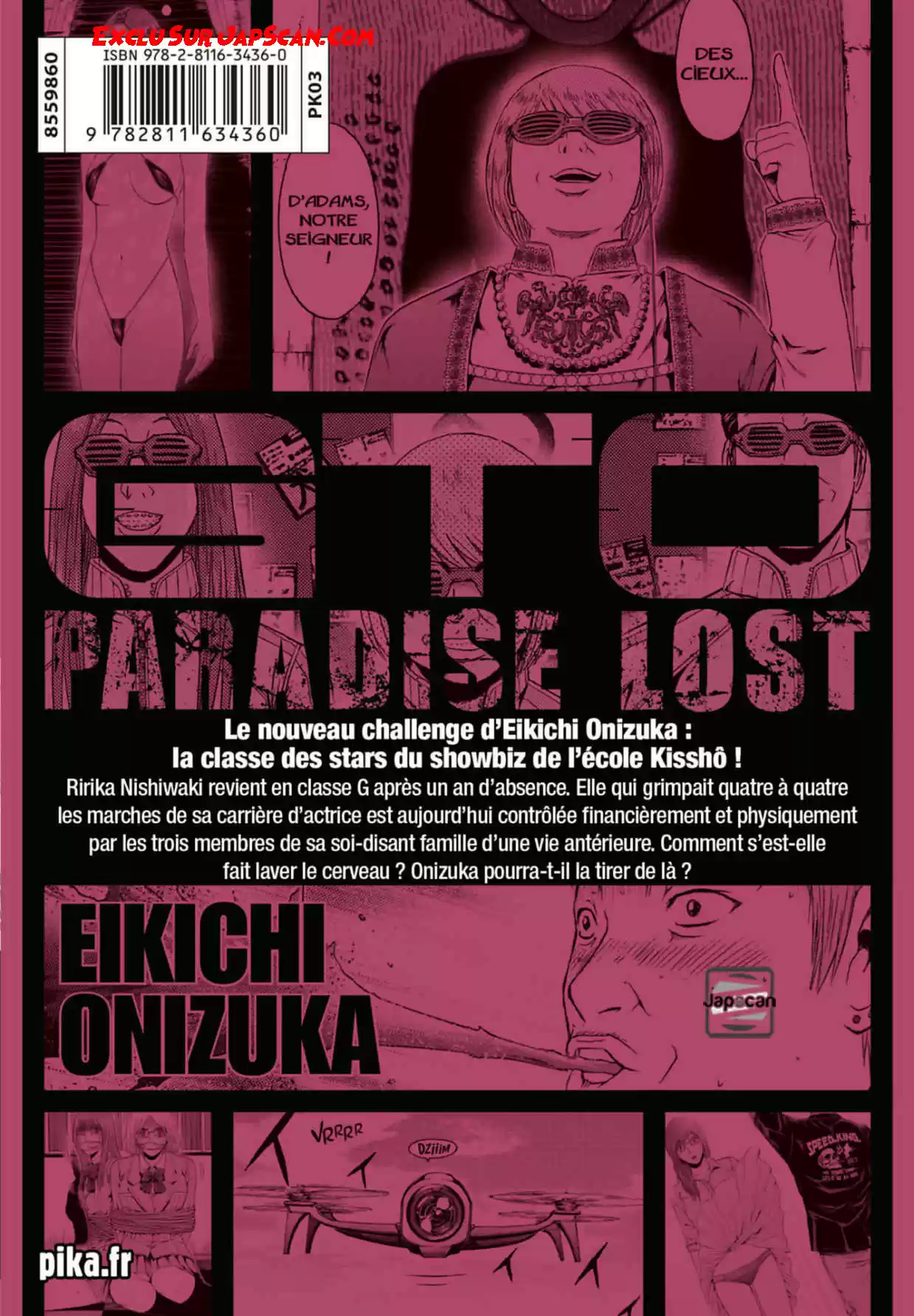 Read GTO Paradise Lost FR Manga Online