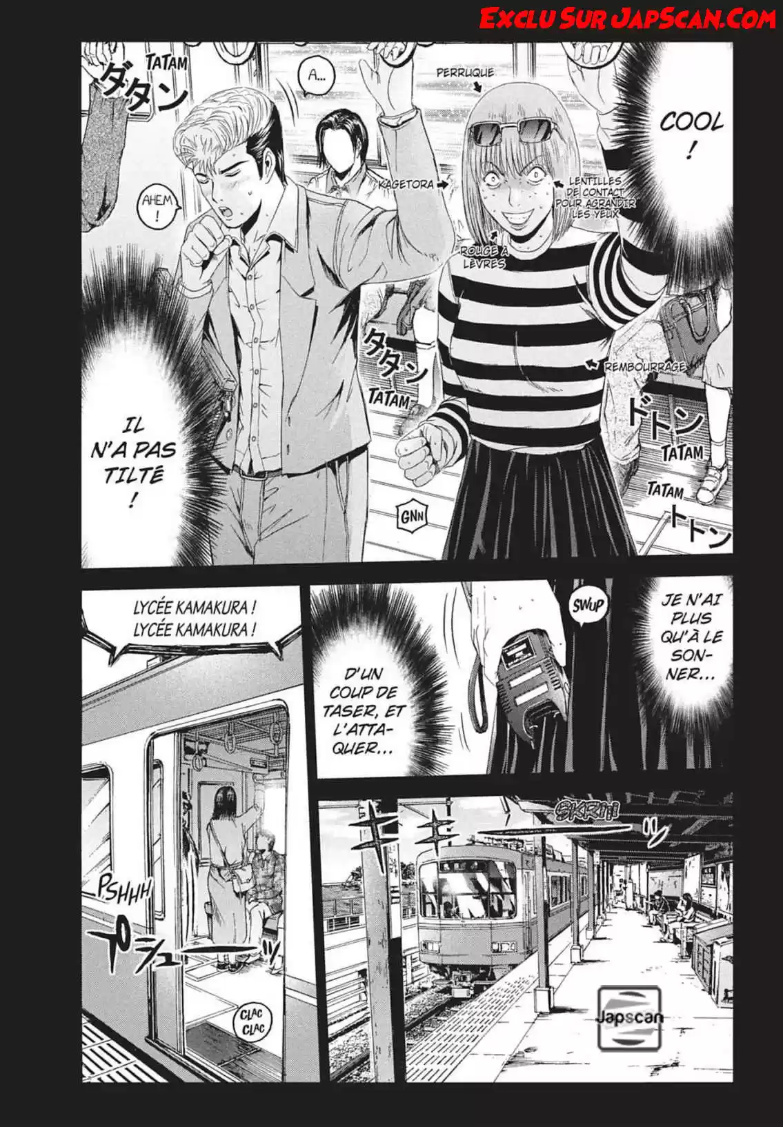 Read GTO Paradise Lost FR Manga Online