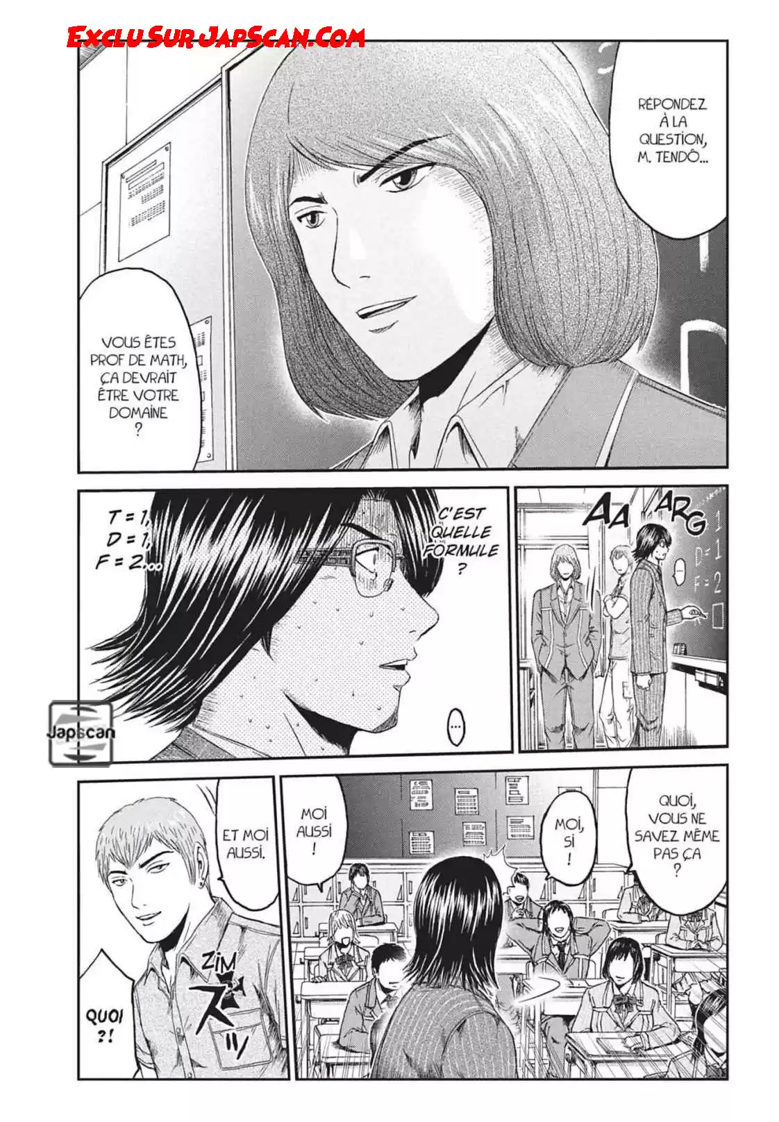 Read GTO Paradise Lost FR Manga Online