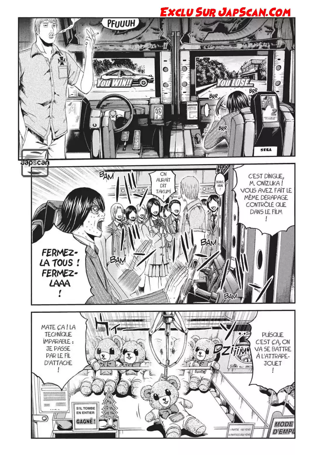 Read GTO Paradise Lost FR Manga Online