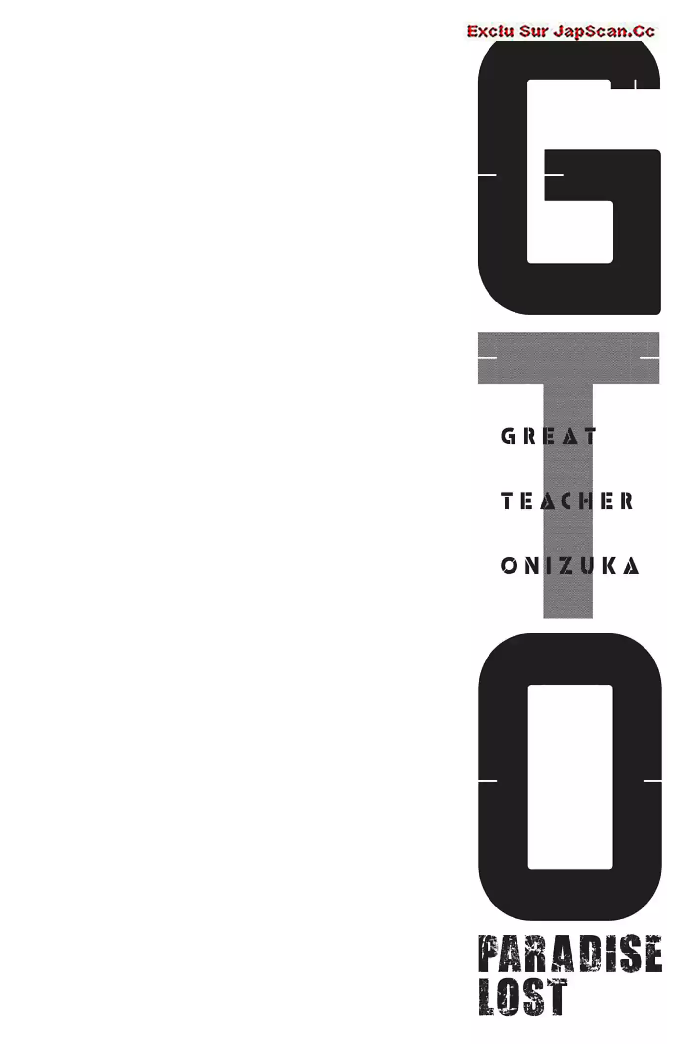 Read GTO Paradise Lost FR Manga Online