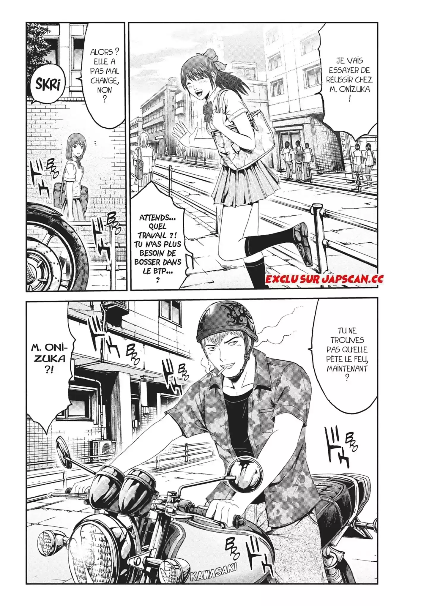 Read GTO Paradise Lost FR Manga Online