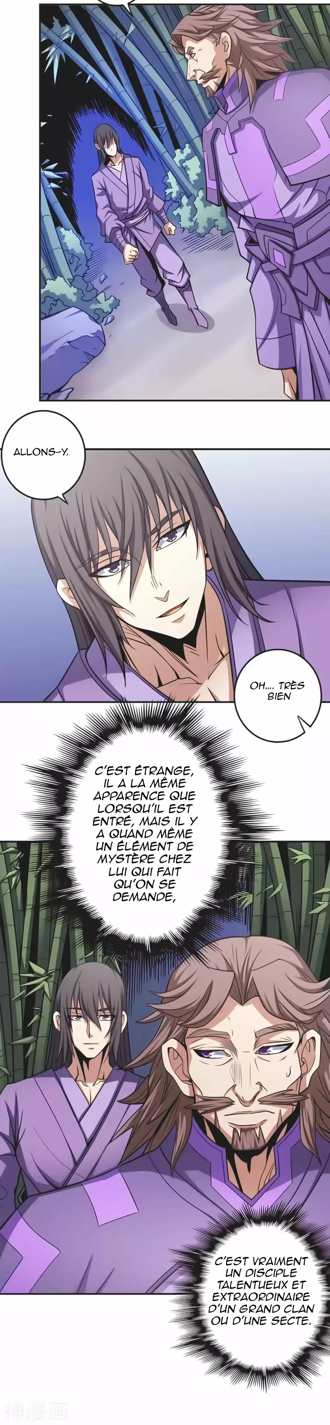 Read God of Martial Arts FR Manga Online