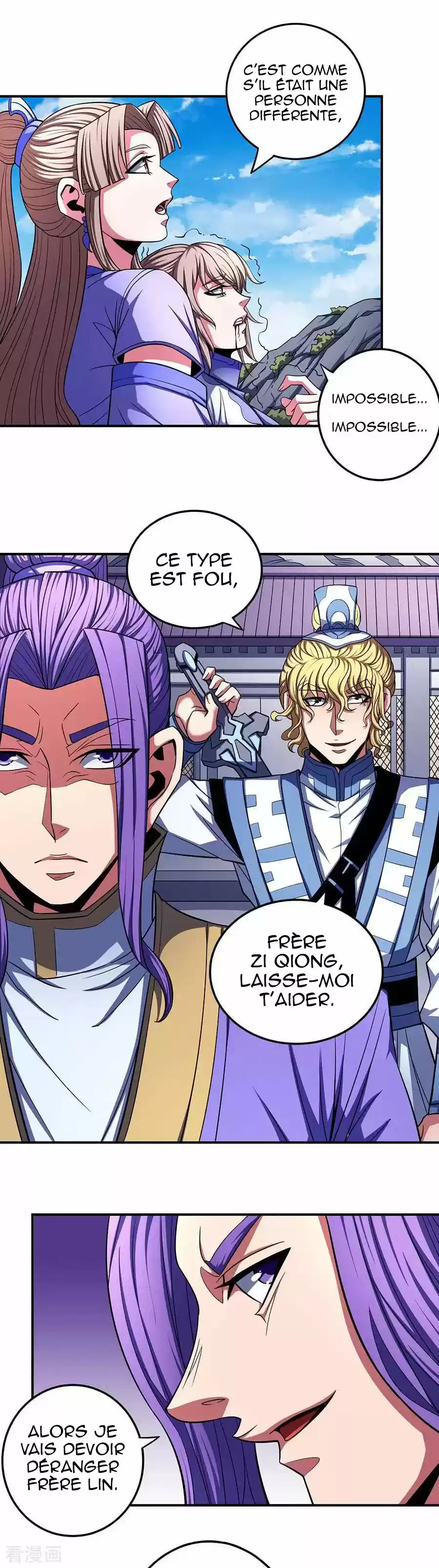 Read God of Martial Arts FR Manga Online