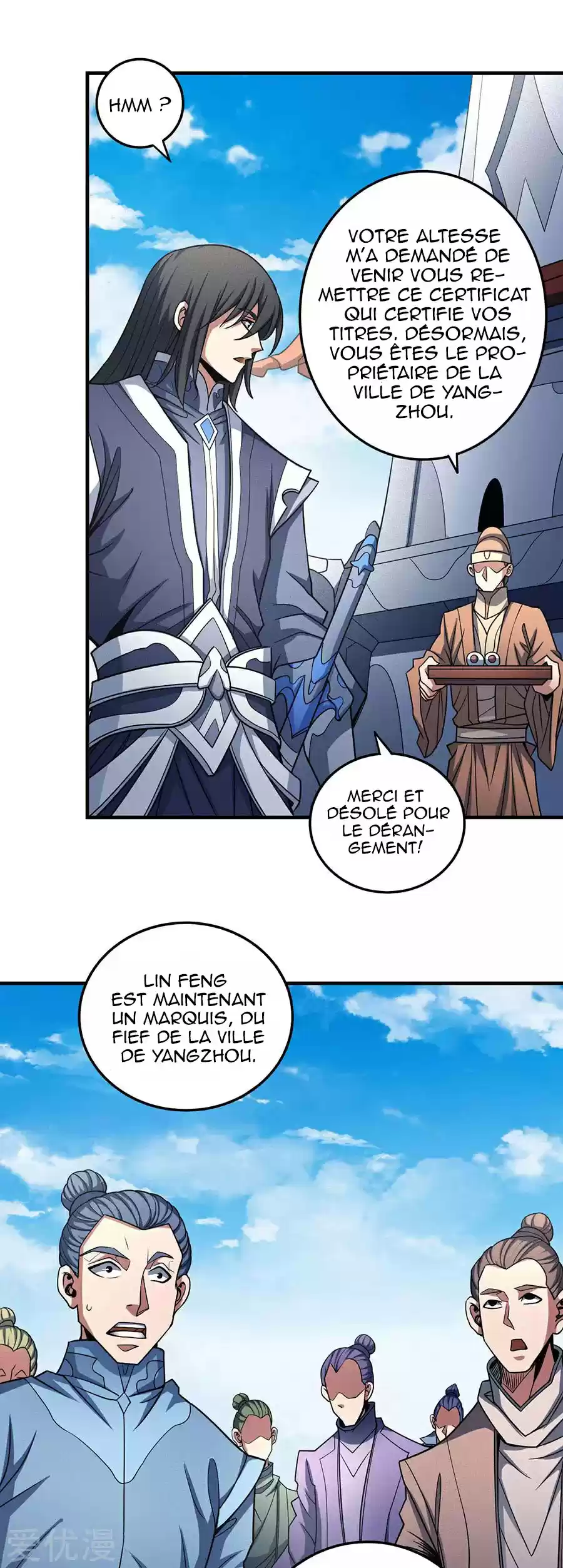 Read God of Martial Arts FR Manga Online
