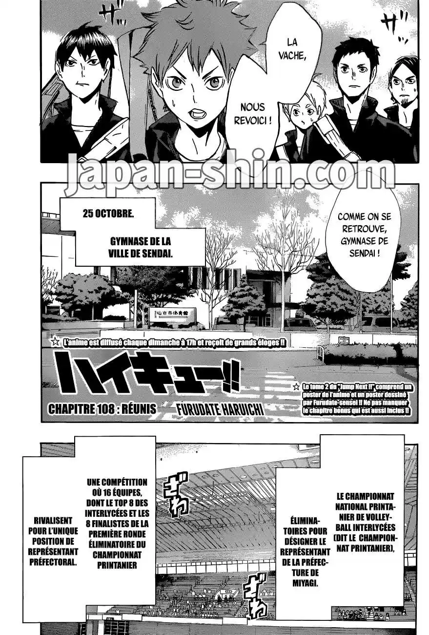 Read Haikyuu FR Manga Online